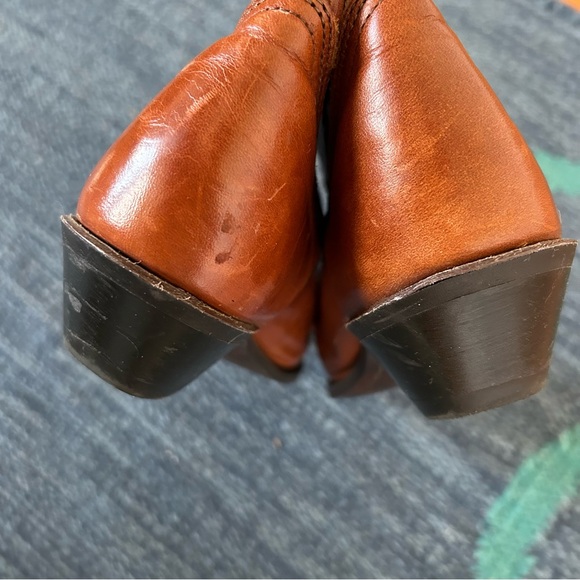 Vintage Acme Leather Cowboy Western Boots 6.5 - Picture 5 of 11